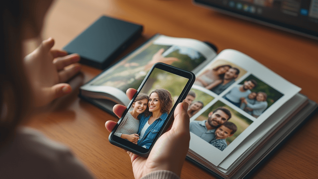family photo backup