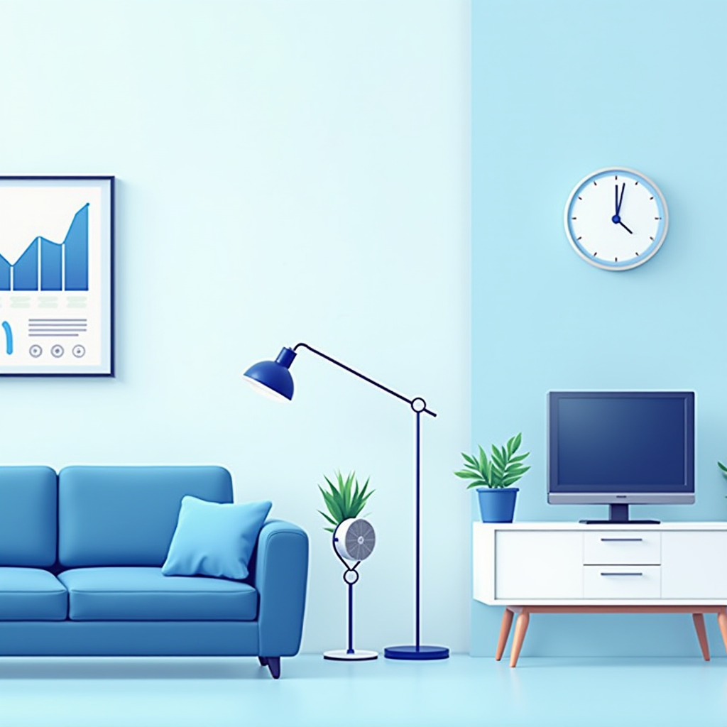 A living room energy monitoring dashboard for smart plug savings
