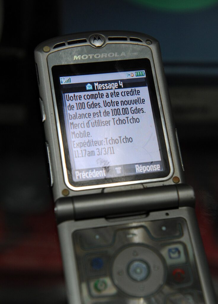 A smartphone banking app on a screen