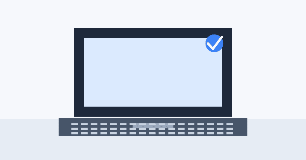 clean laptop keyboard safely illustration