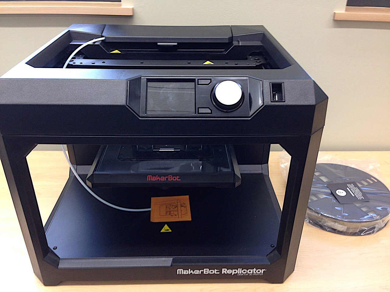 home inkjet printer printing a document from a phone