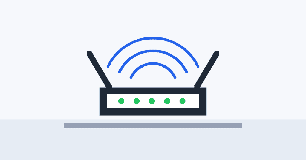 Wi-Fi router placement tips illustration